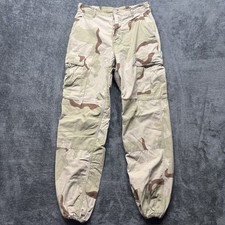 Vintage Military Pants Men Small 30x32 Trousers Desert Camouflage Pattern Combat