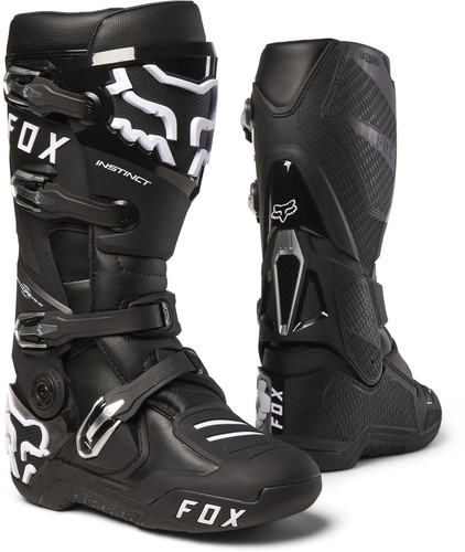 Fox Racing Men's Instinct Motocross Boots (Black/Grey) 24347-014