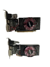 Lot Of X2 - MSI NVIDIA GeForce GT 630 1GB DDR3 HDMI DVI VGA PCIe Graphics Card