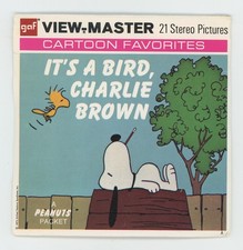 Peanuts / It's a Bird, Charlie Brown 1973 GAF View-Master Packet B-556