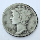 1940 LIBERTY MERCURY 90% SILVER DIME CIRCULATED COIN #5343