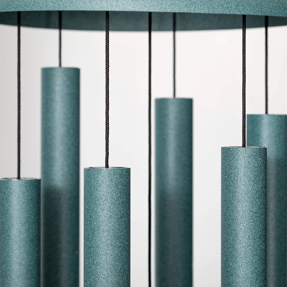 by Wind River - Carillón de viento verde pátina de 36 pulgadas para patio, patio trasero, jardín,... Foto 2 de 4