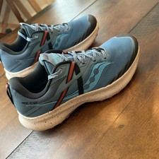 Saucony Ride 15 TR Shoes Womens 11 Blue Trail Running PWRRUN PWRTRAC Sneakers