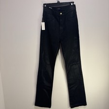 Your Favorite Daughter SZ 27 Valentina Boot SuperHighRise Mini Bootcut Obsidian