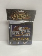Sturgis 83rd Motorcycle Attacking Eagle Rally Flag 3ftx5ft 2023 Mancave America