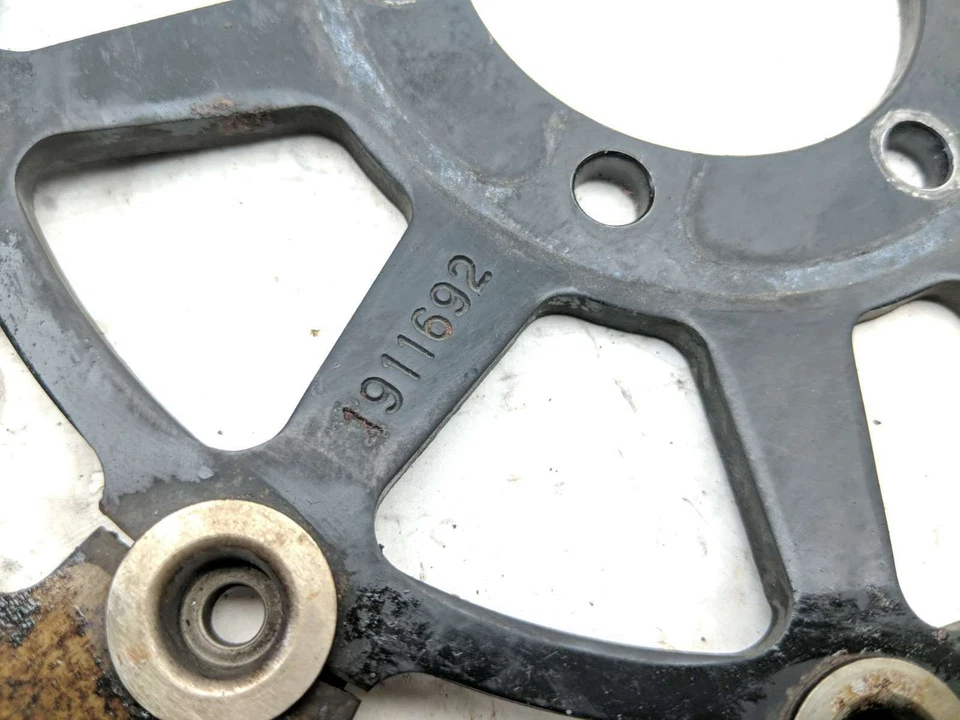 12 Victory Cross Country Tour Front Wheel Disc Brake Rotors INV - Image 2 of 4