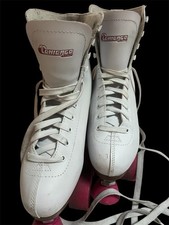 Chicago Ladies Classic Quad Roller Skates- White, US Women  s Size 8