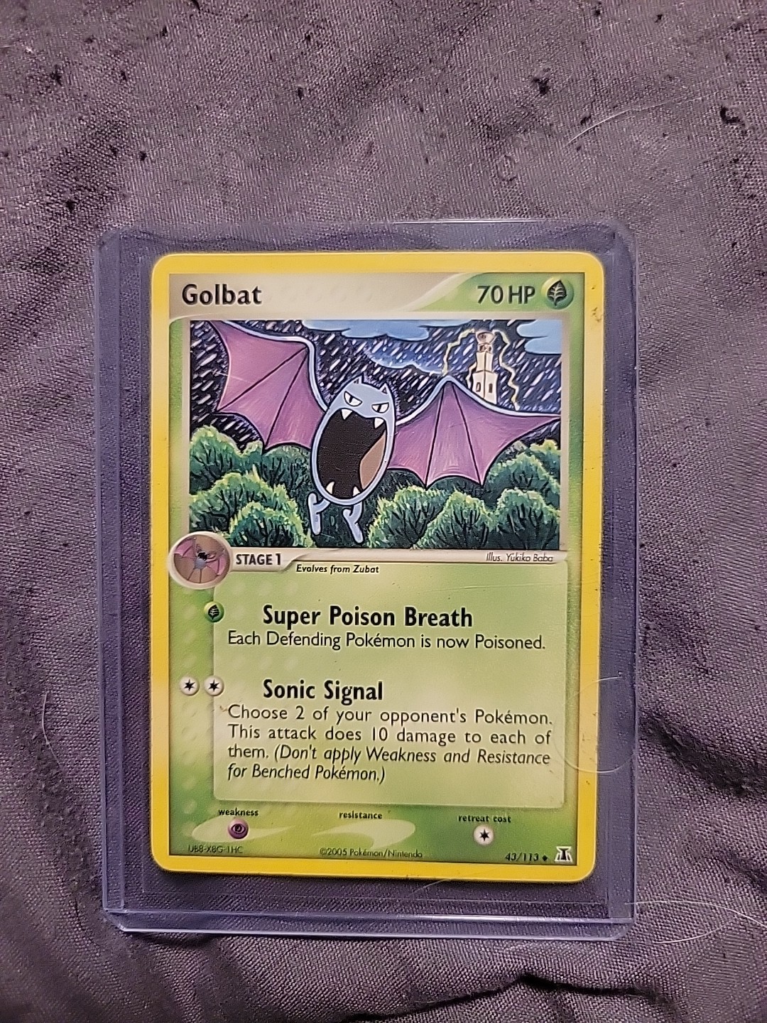Golbat 43/113 - EX Delta Species - Pokemon Card
