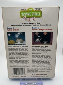 Sesame Street 123 (Nintendo NES, 1989) No Manual