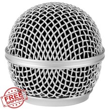 Talent DM-RG Silver Mic Ball Head Grill for Shure SM58 Beta58