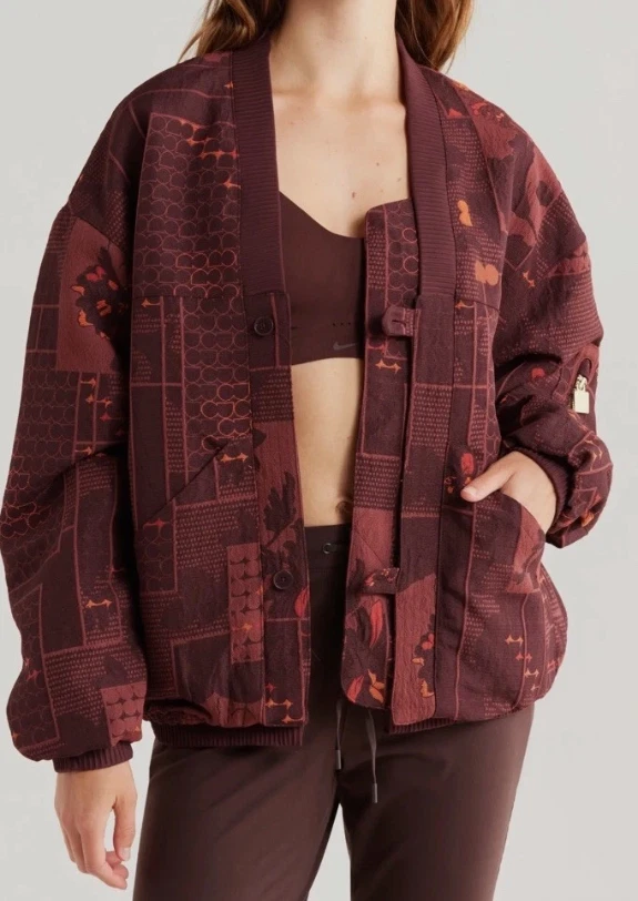 Nike Women's Naomi Osaka Oversized Jacquard Jacket Sizes XS, S, L & XL NEW