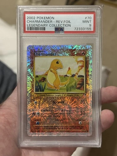 Charmander 70/110 Legendary Collection Reverse Holo PSA 9