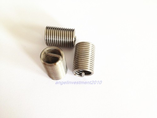 10pc New M18*1.5 2.5D insert length helicoil Stainless Steel Screw Thread insert - Picture 2 of 8