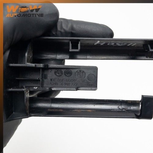 09-17 BMW F01 F10 F07 5 7 SERIE ASIENTO DELANTERO RIEL CUBIERTA TAPA OEM - Imagen 6 de 8