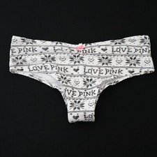 NEW Victoria's Secret VTG PINK Cotton Rare Cheekster Cheeky Panty MEDIUM