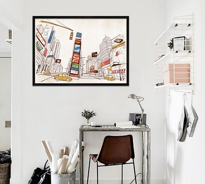 3D Ampel Kreuzung 533 Gerahmt Poster Daheim Dekor Drucken Malerei Kunst AJ DE