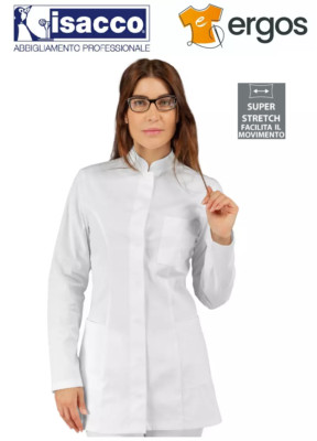 Costa Rican Long Sleeve Stretchy Shirt Women Shirt Split Medical