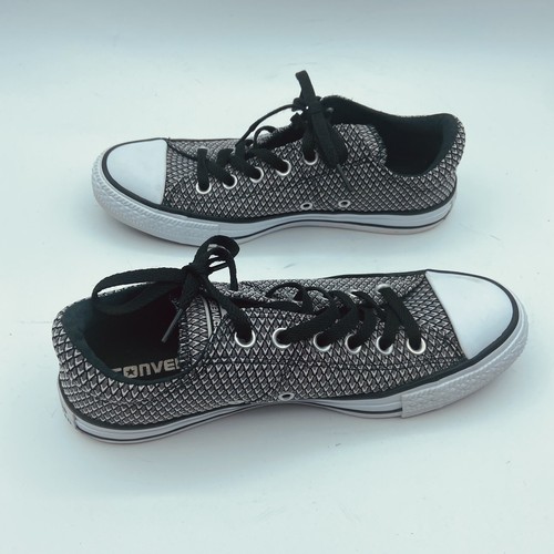 Converse All Star Madison Damen Sneaker Schuh grau schwarz Größe 8M gebraucht - Bild 11 von 12