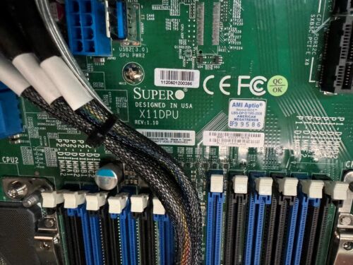 Placa madre Supermicro 24 bahías SFF 219U-10 SYS-2029U-TRTP CTO Server X11DPU 2xPSU - Imagen 15 de 23