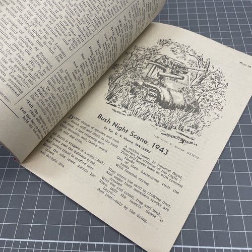 VINTAGE WW2 SALT Aust Army Magazine ANZAC Book 1943 Booklet Volume 7 No 8 - Picture 4 of 6