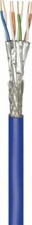 Goobay Matassa S/FTP Cavo Cat.7A+ Rame 500m Rigido PIMF Blu