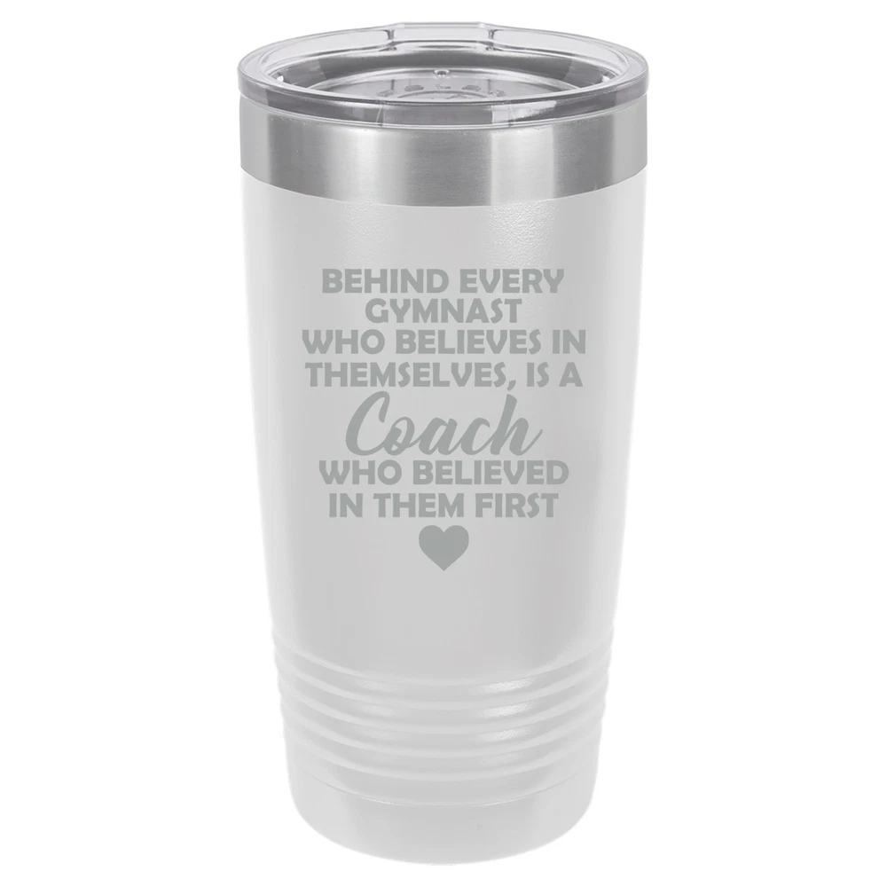 20oz 30oz Vacuum Insulated Travel Mug for Gymnastics Coaches