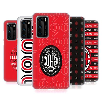 OFFICIAL AC MILAN ART SOFT GEL CASE FOR HUAWEI PHONES 4