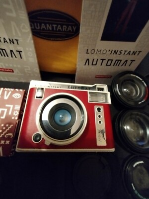 Lomo Instant Automat Camera w/lens, manual, bag & more