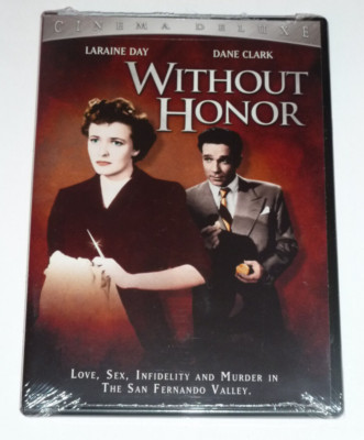 Without Honor DVD 1949 film noir crime movie Laraine Day Lane Clark NEW!