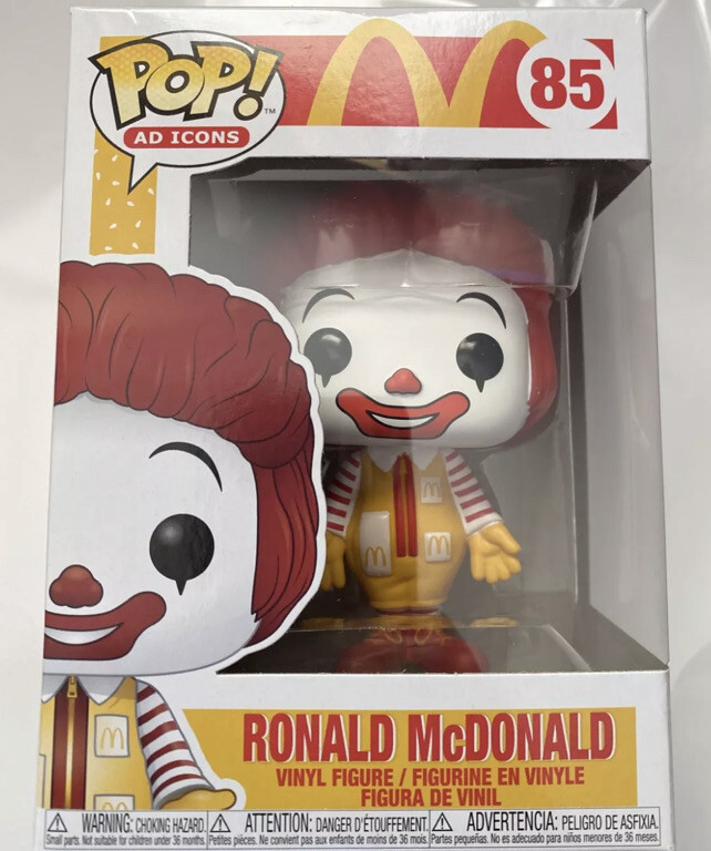 Mcdonald'S Ronald Mcdonald Pop! Ad Icons Vinyl Figure