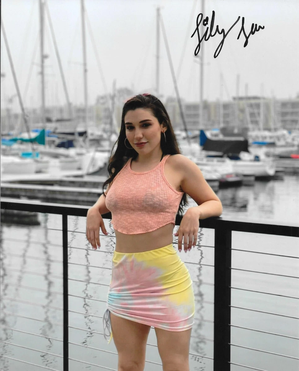 Lily Lou Adult Video Star signed Hot 8x10 photo autographed Proof #1 | eBay