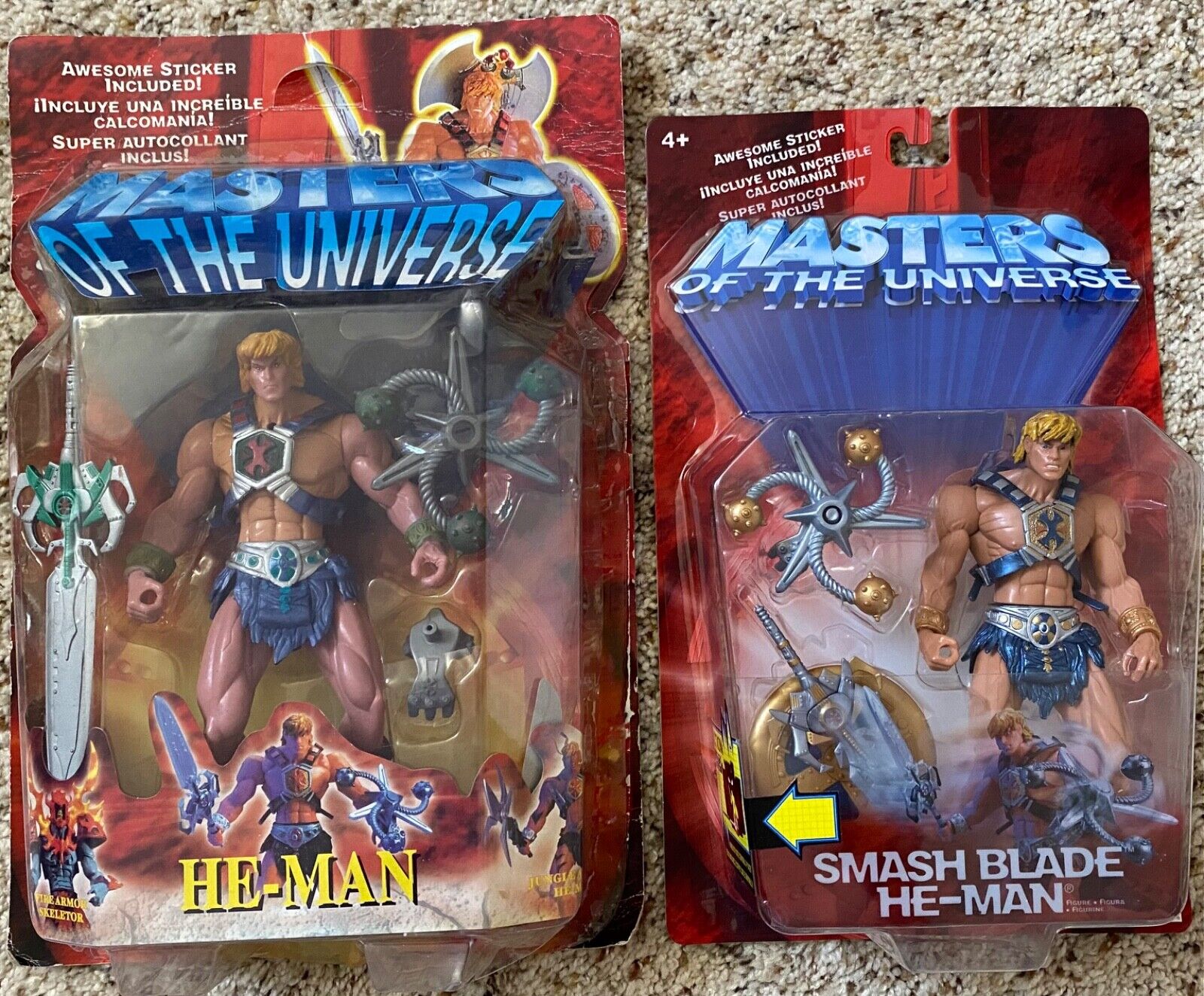 Masters of the Universe Smash Blade He-Man BOOTLEG lot 200X MOTU