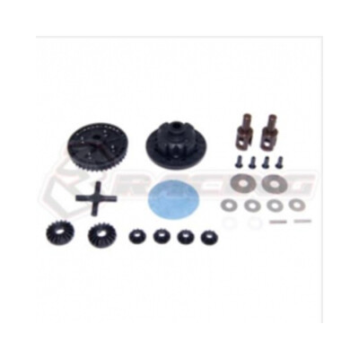 3RACING SAK-A521 Ver 2 38T Gear Diff Set For 1/10 Sakura Advance