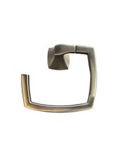 Moen, YB5186BN, Brushed Nickel Bathroom Open Hand Towel Ring, Wall Mounted