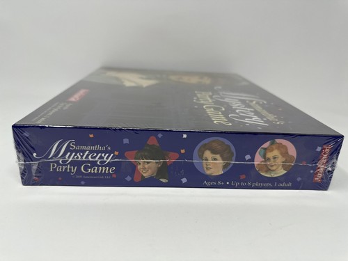 American Girl Samantha's Mystery Party Game Board 2005 Sealed Complete - Picture 5 of 6