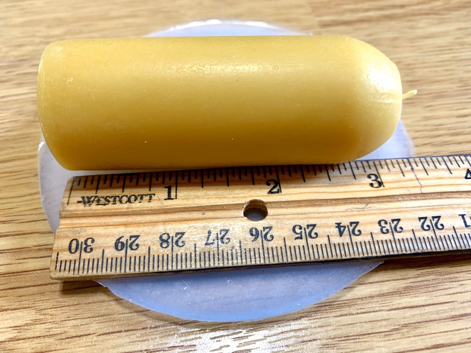 Silicone emergency Taper candle Lantern mold Flat top Survival