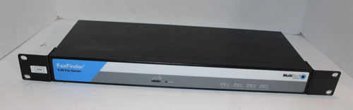 Serveur de fax MultiTech Fax Finder FF440 V.34 avec oreilles en rack + cordon d'alimentation