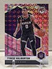 🔥2020-21 Panini Mosaic Tyrese Haliburton RC Pink Camo Prizm🔥