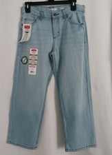 ATTACHED TAGS Wrangler Boy's Loose 100 Cotton Jean Sz.10 Husky