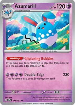 pokemon card azumarill Pokemon Light Azumarill 13/105 2002 PSA 8 – Zapp! Comics