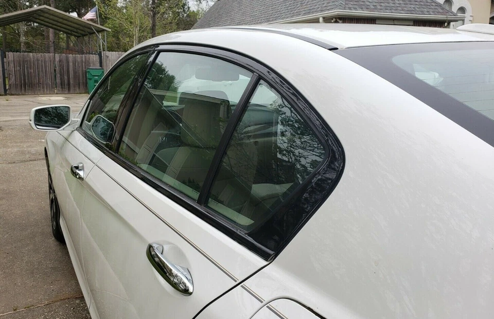 Superposición de apagón de eliminación de cromo para Honda Accord 2013-17 sedán moldura de ventana Foto 4 de 4