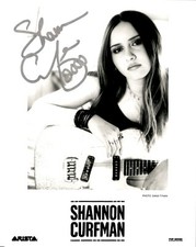 Shannon Curfman Signed Publicity 8x10 Photo #1