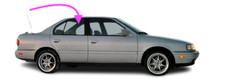 Fits: 1991-1996 Infiniti G20 4D Sedan Rear Right Passenger Door Window Glass