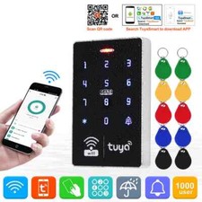 Wifi Tuya Door Access Control System Set Waterproof Keypad Controller APP Remote