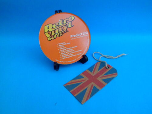 THE DOOLEYS DRINKS COASTERS made using original Upcycled vinyl record Singles - Picture 9 of 9