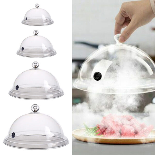 Portable Smoking Gun Cloche Lid Dome Food Cover for Smoke Infusion Bowls BBQ Portable Smoking Gun Cloche Lid Dome Food Cover for Smoke Infusion Bowls BBQ