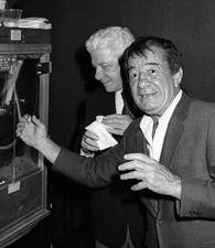 David Susskind & Rocky Graziano at Budd SchulbergMoving Picture - 1981 Photo 2