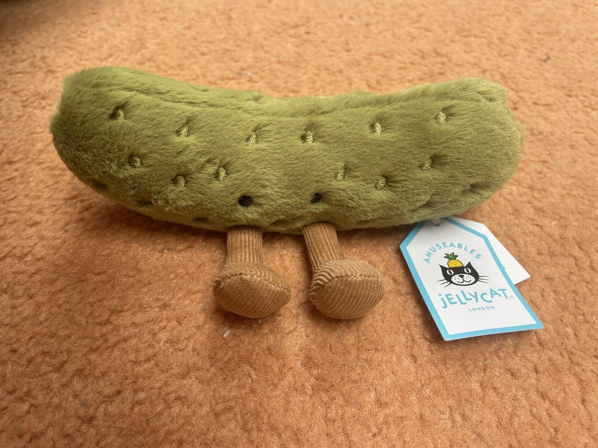Jellycat Amuseable pickle new tags Soft Plush Toy Food | eBay
