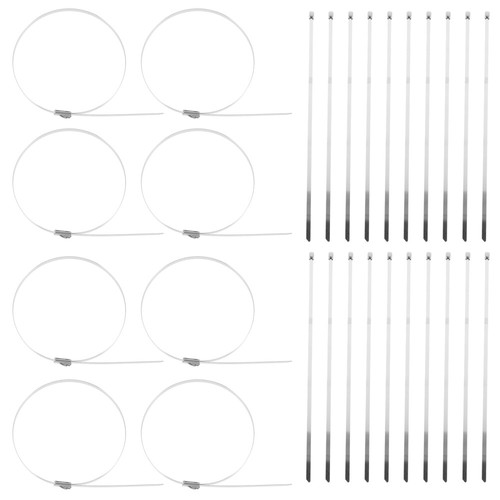 100 Stück Edelstahl Kabelbinder Maschendrahtzaunverlängerer Tor - Bild 9 von 12
