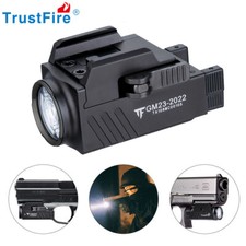 TrustFire 800LM Rechargeable Pistol Light Quick Release Gun Weapon Flashlight US